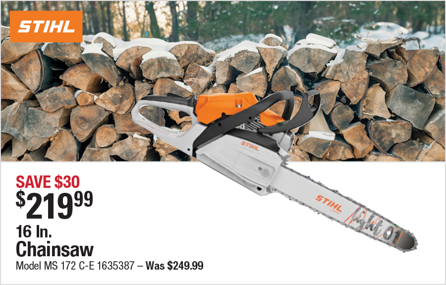 STIHL 16 In. Chainsaw